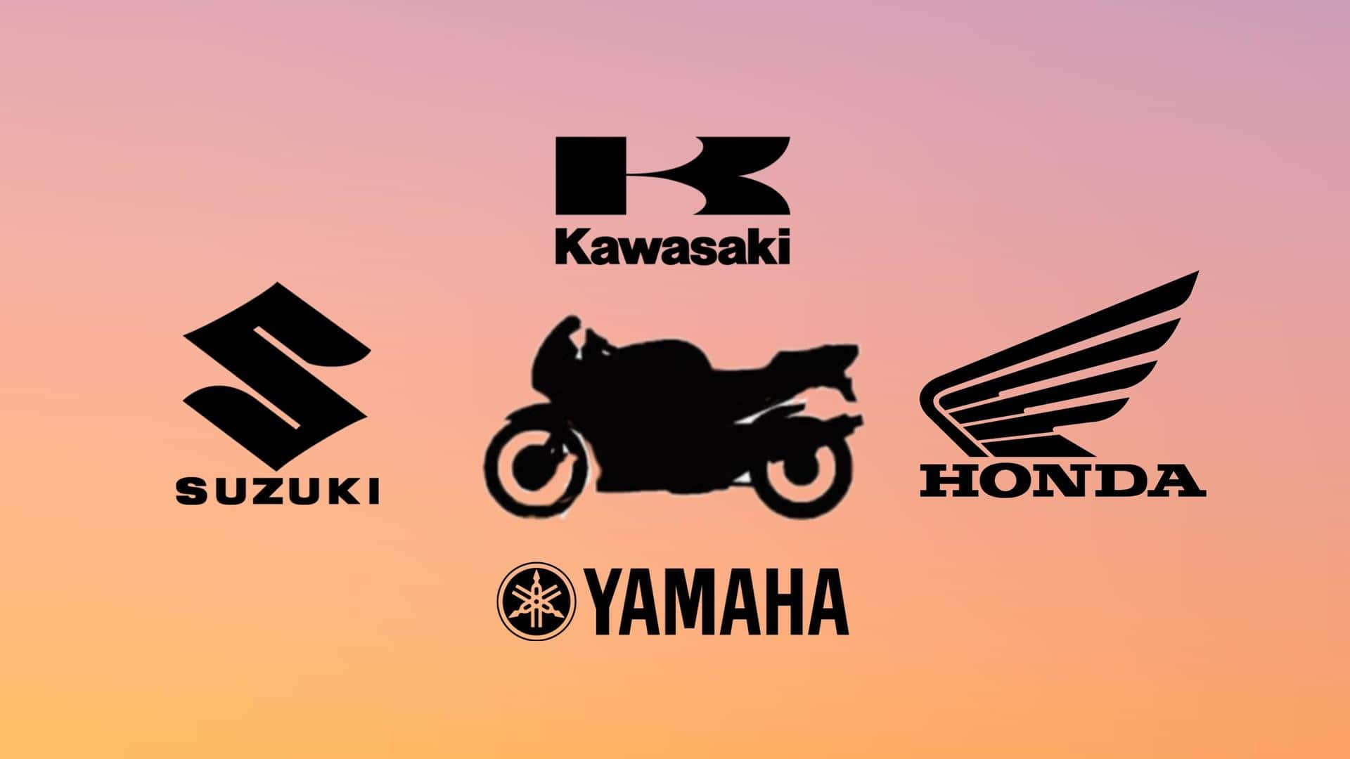 Honda suzuki deals yamaha kawasaki