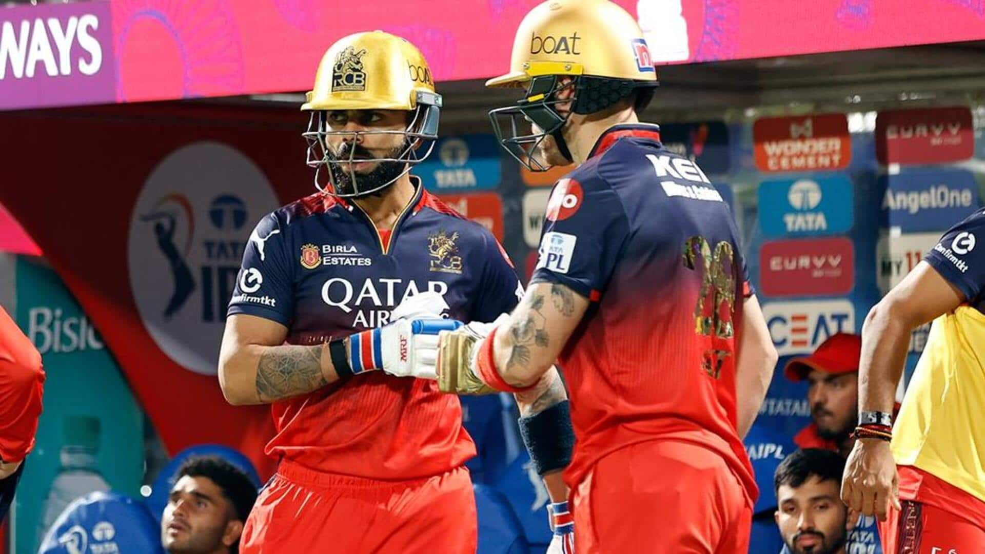 Virat Kohli completes 1,000 IPL runs versus KKR: Key stats