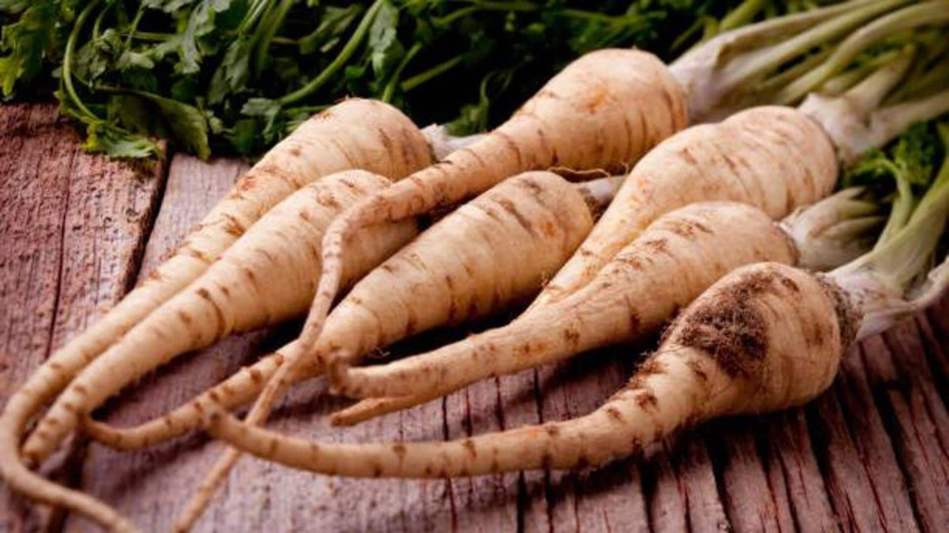 Vegan lovers: Try parsnips now! 