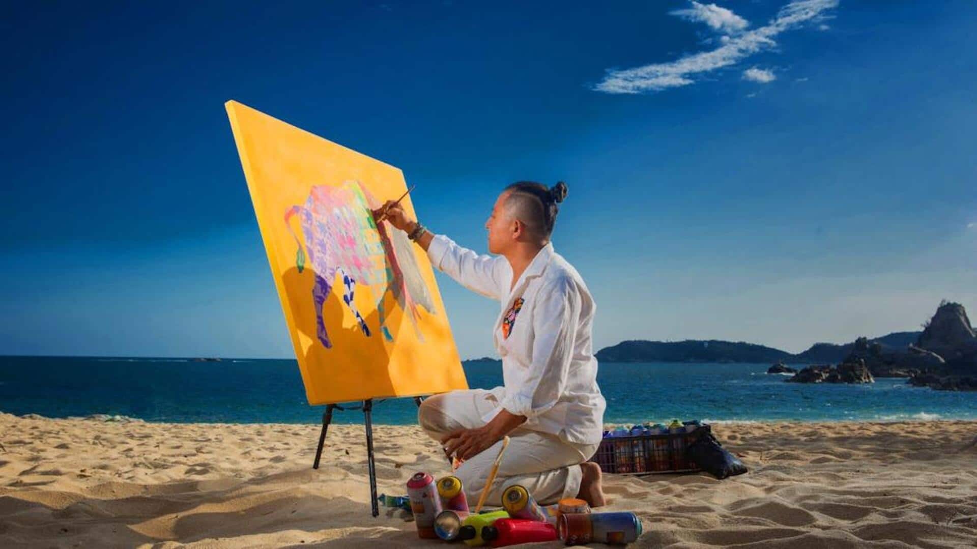 Why Mediterranean coastal towns are a painter's paradise 