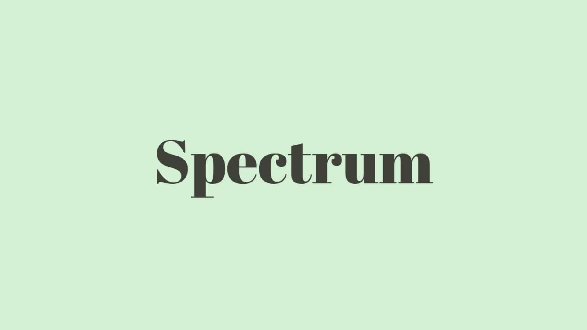 Word of the Day: Spectrum