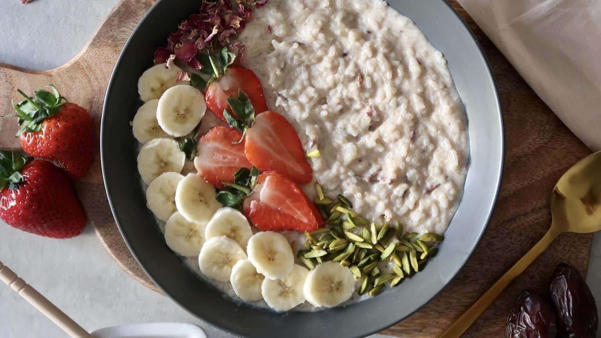 Rice for breakfast? Yes, you heard that right!