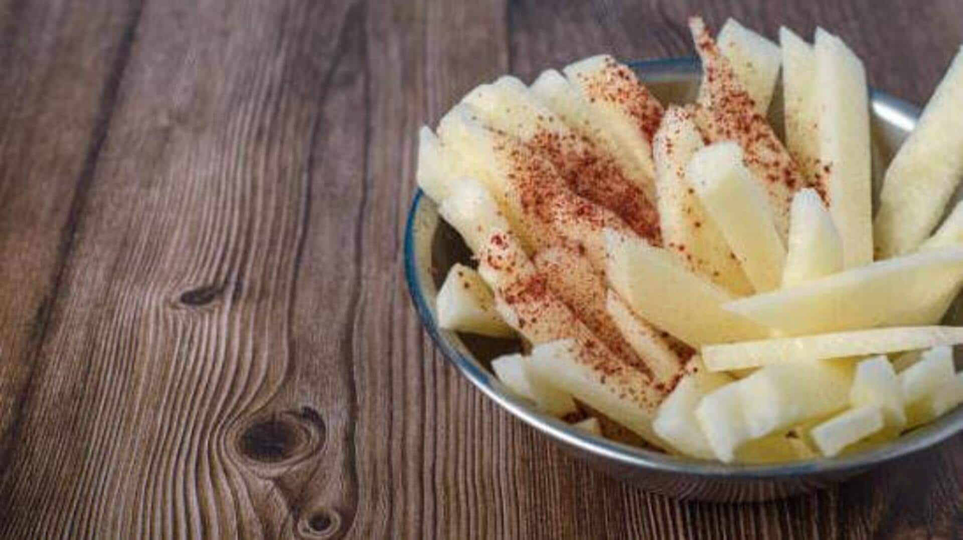 Rainy day cravings? Try these roasted jicama ideas