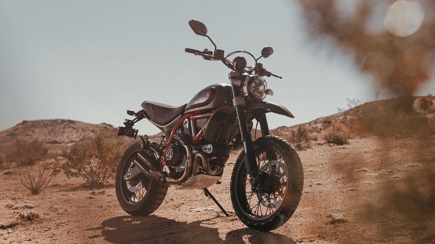 Ducati Scrambler Desert Sled Fasthouse launched at Rs. 11 lakh