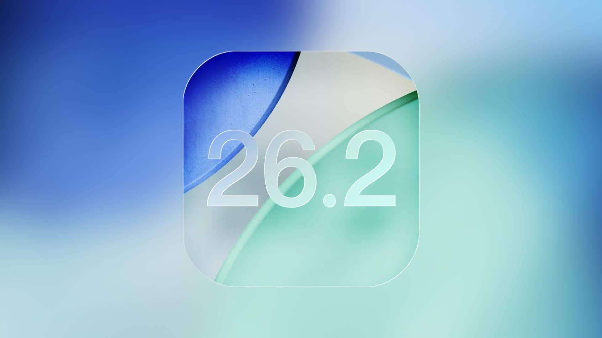 iOS 26.2 update brings more ways to personalize your iPhone