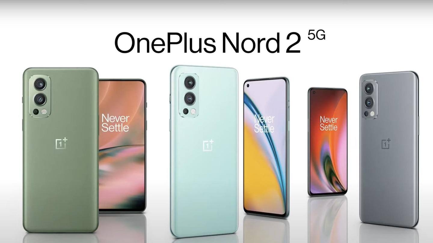 Oneplus Nord 2 5g Launched In India At Rs 28 000 Newsbytes