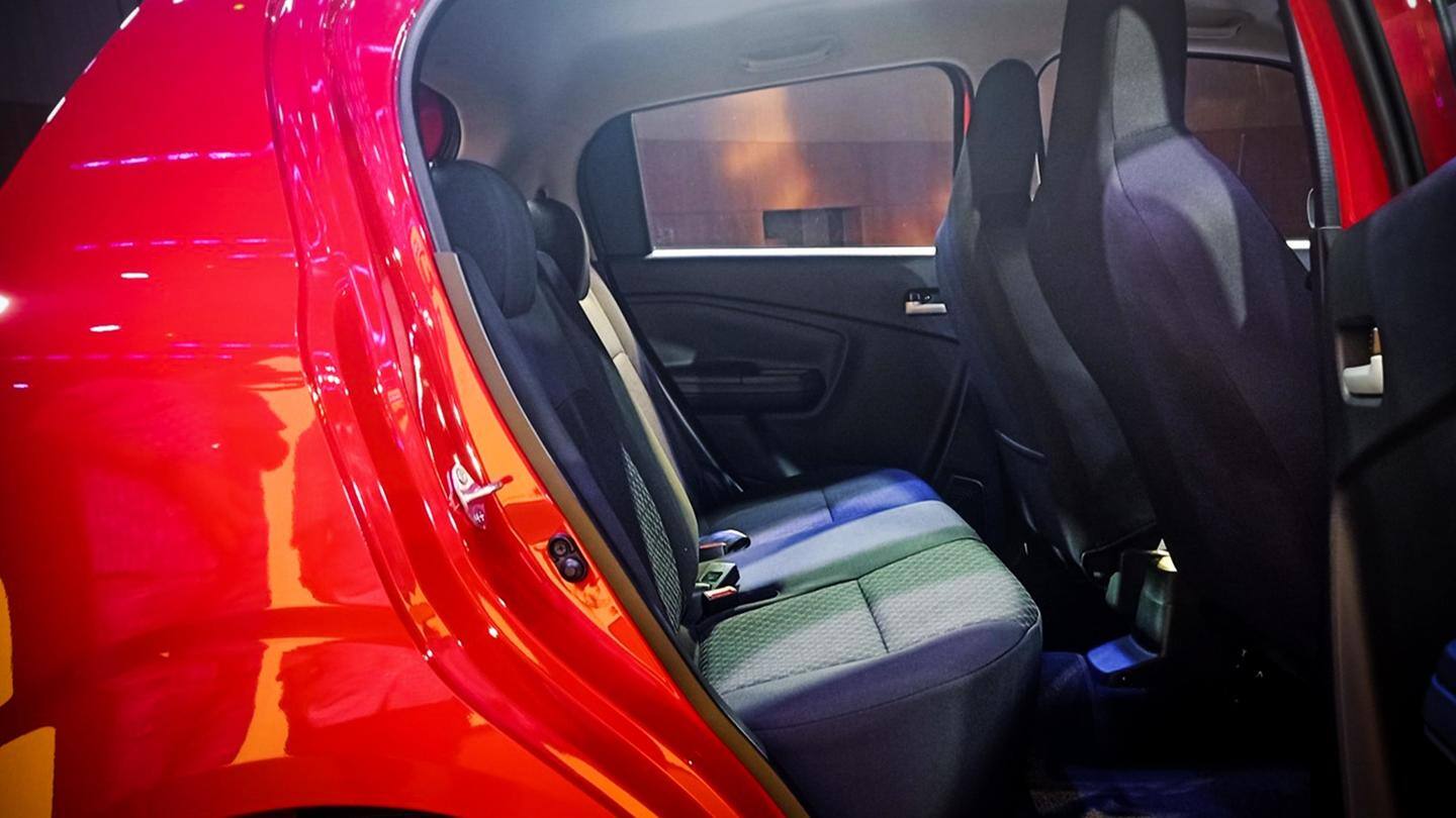 A longer wheelbase means more space at the rear A longer wheelbase means more space at the rear