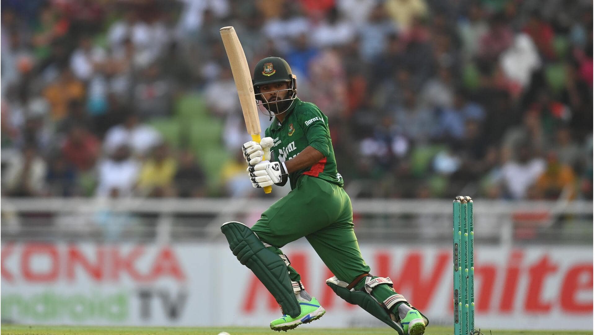 ICC World Cup: Hridoy powers Bangladesh to 306/8 versus Australia 