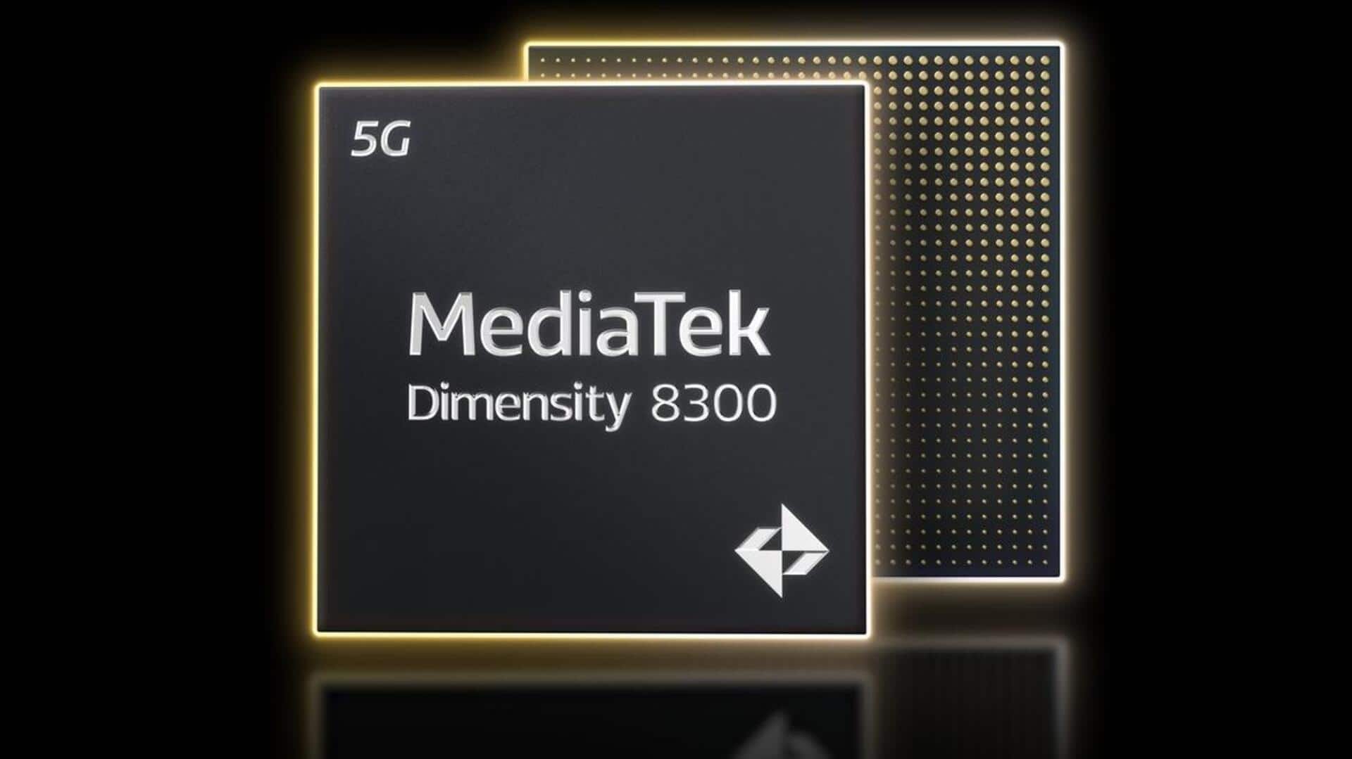 MediaTek Dimensity 8300 chipset announced with on-device generative AI capabilities
