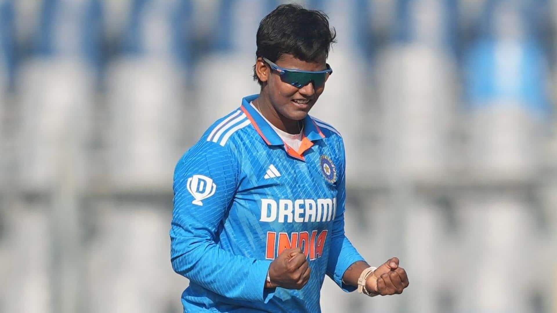 Deepti Sharma becomes fourth Indian with 100 WODI wickets: Stats