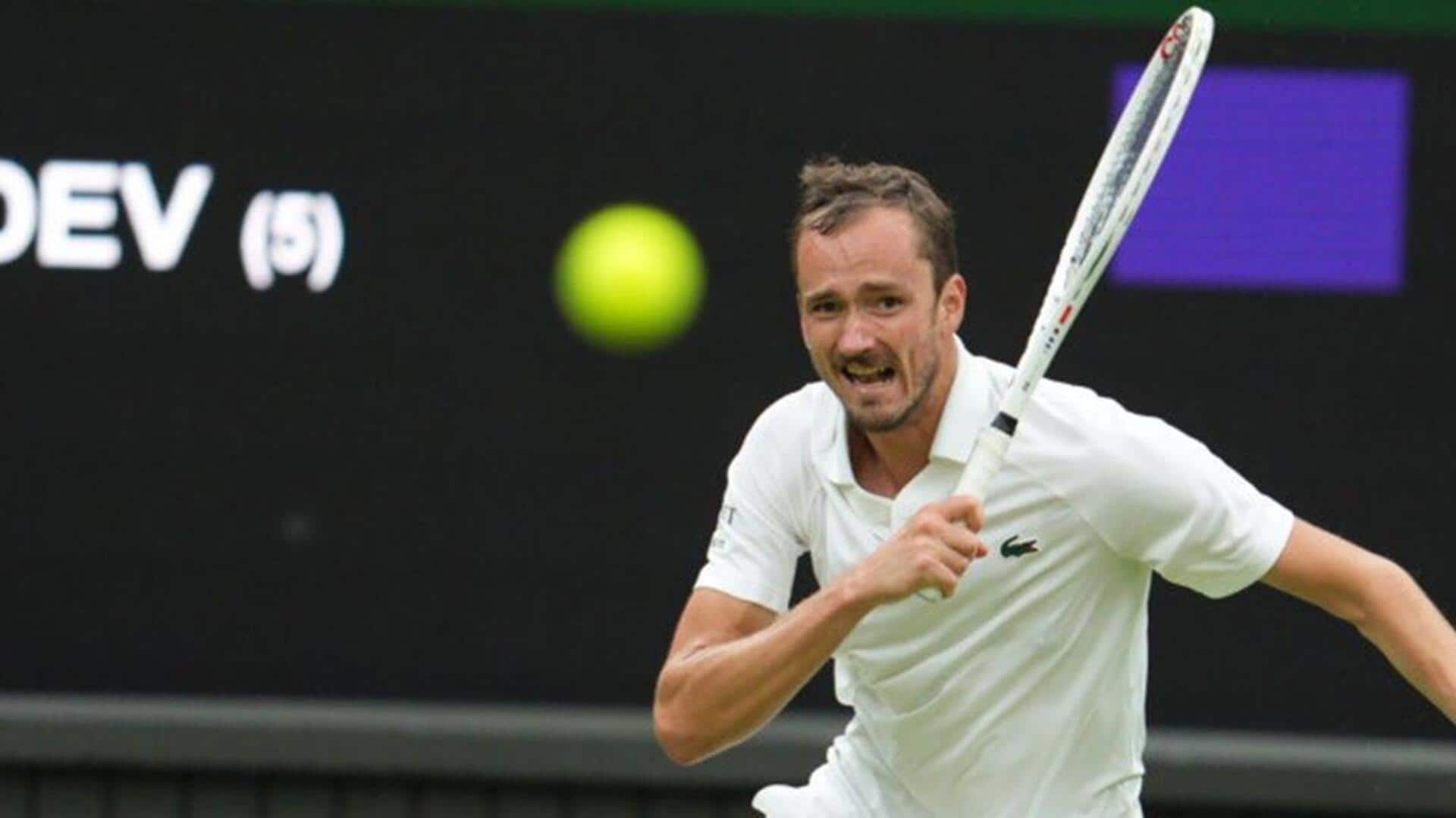 Wimbledon 2024: Daniil Medvedev evades Muller scare, makes third round