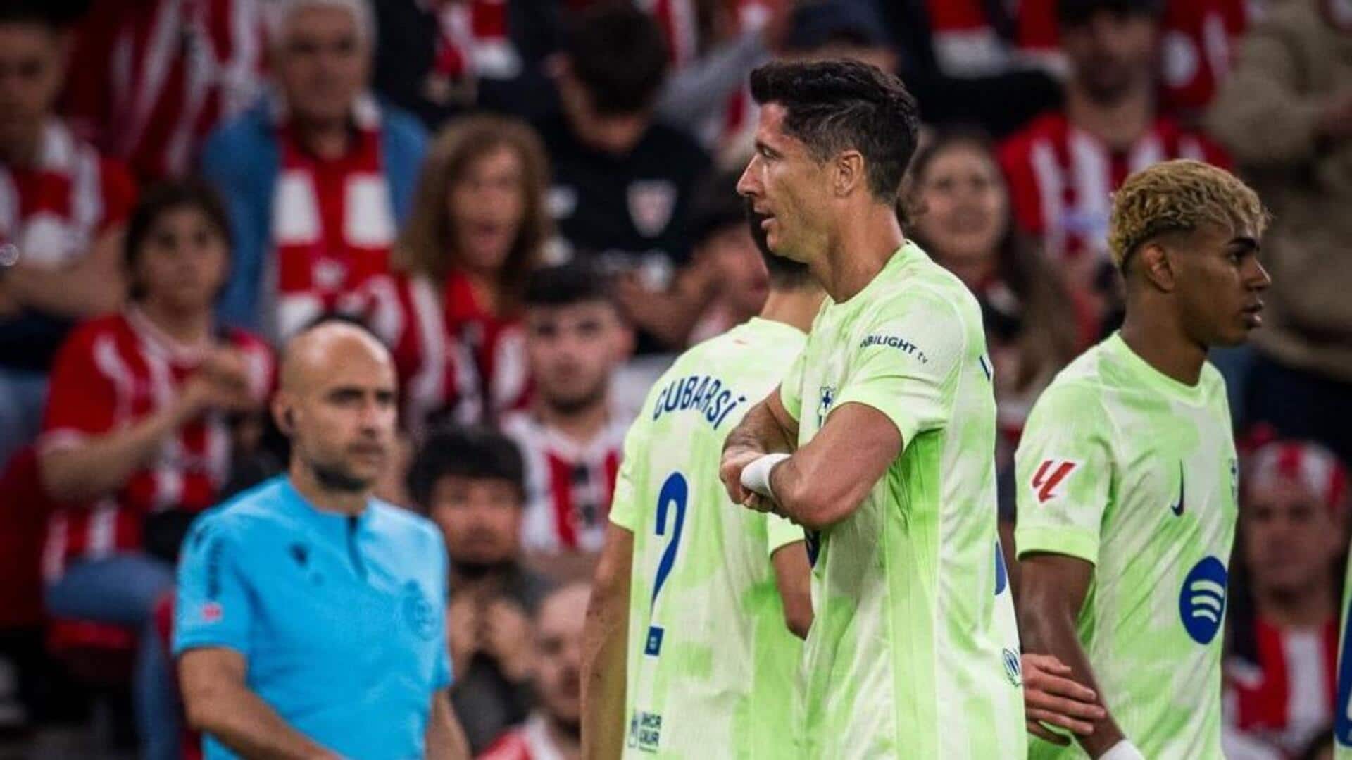 Robert Lewandowski surpasses 100 goals for FC Barcelona: Key stats Robert Lewandowski surpasses 100 goals for FC Barcelona: Key stats