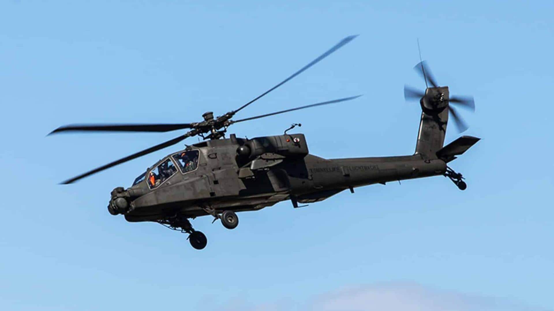 'Tanks in the air': Indian Army receives Apaches attack helicopters 'Tanks in the air': Indian Army receives Apaches attack helicopters