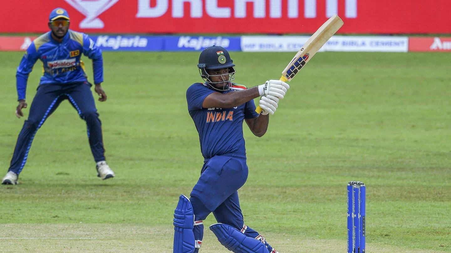 Sanju Samson fails to convert his start on ODI debut Sanju Samson fails to convert his start on ODI debut