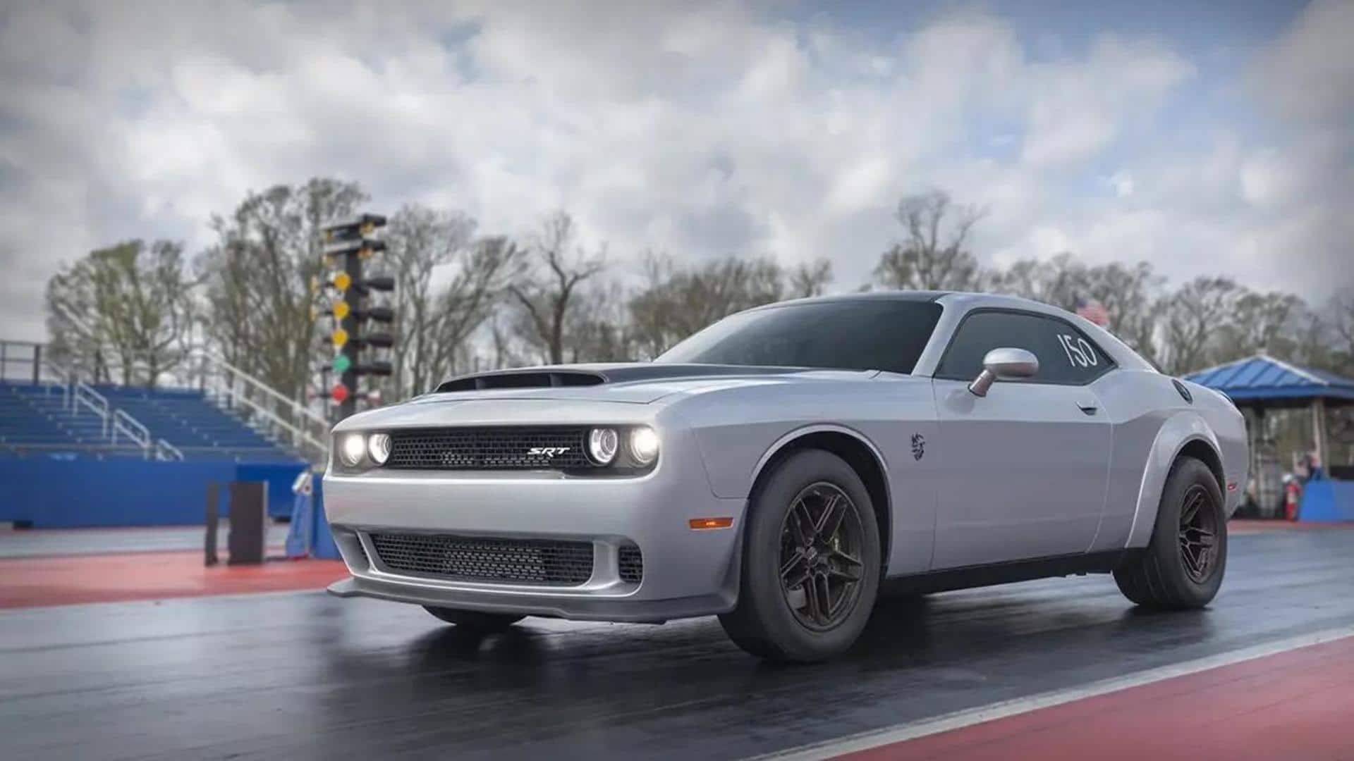 Features of track-ready 2023 Dodge Challenger SRT Demon 170 explained
