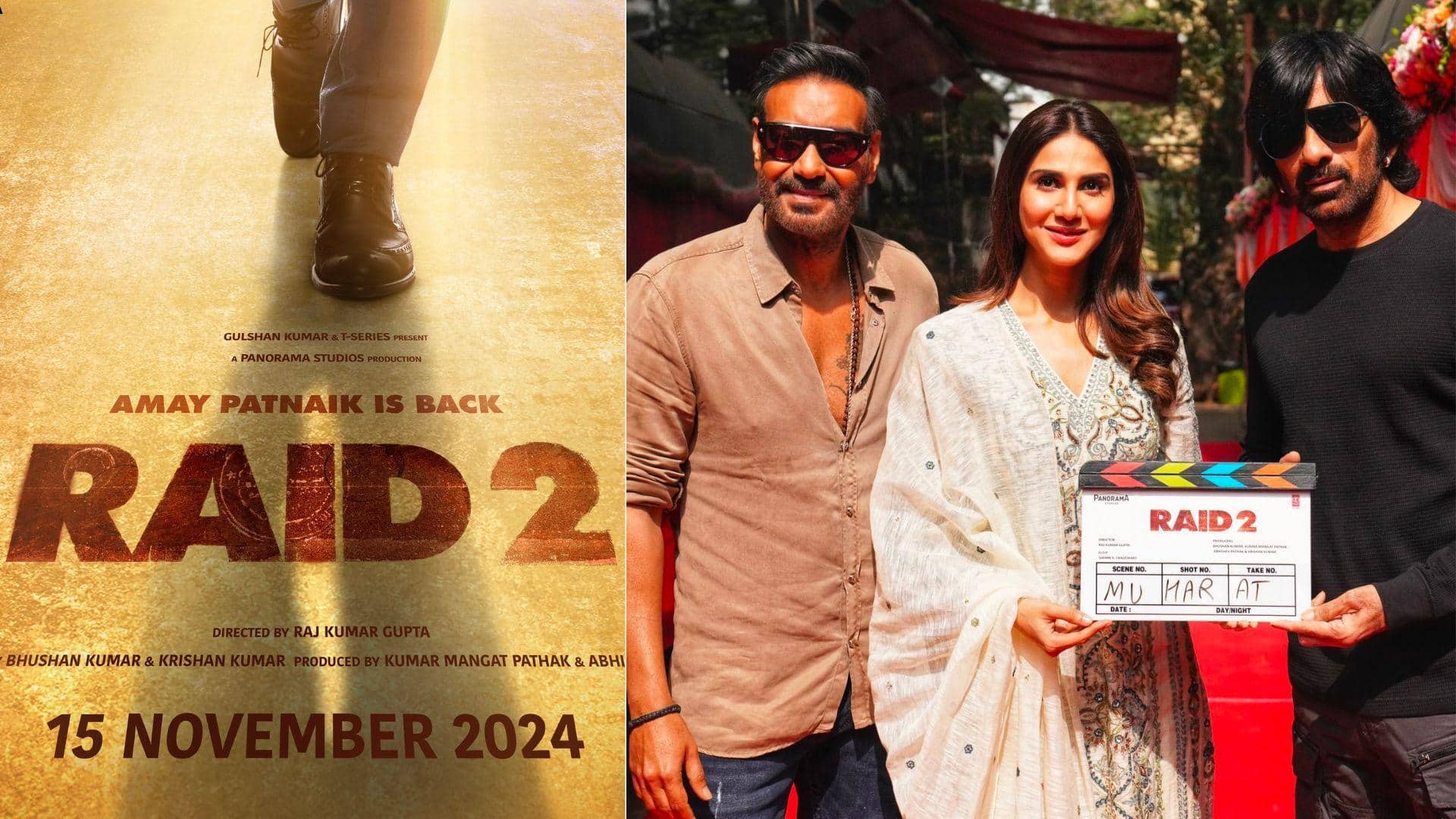 'Raid 2': Vaani Kapoor replaces Ileana D'Cruz, opposite Ajay Devgn