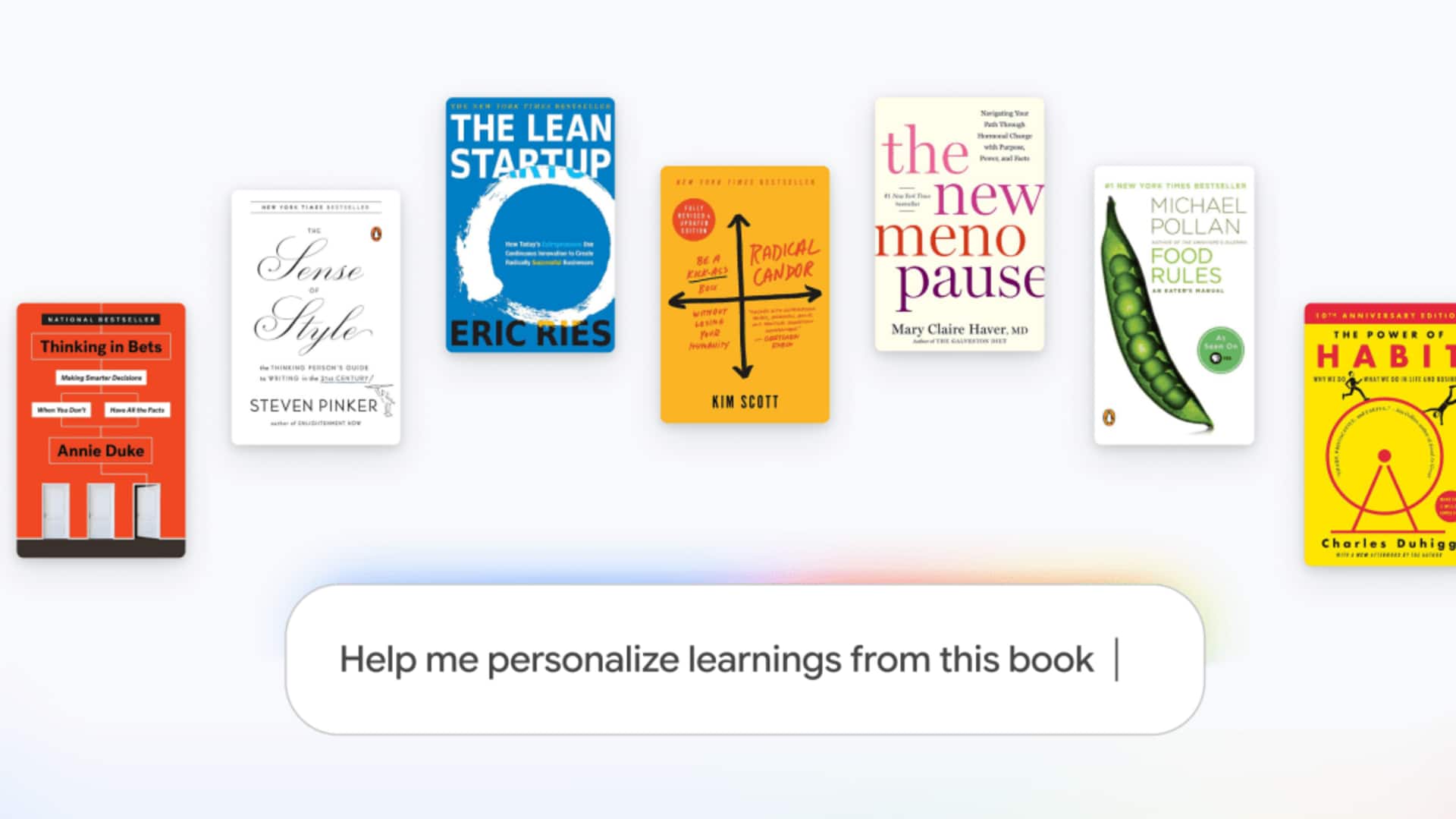 Gemini Notebook can now analyze your e-books