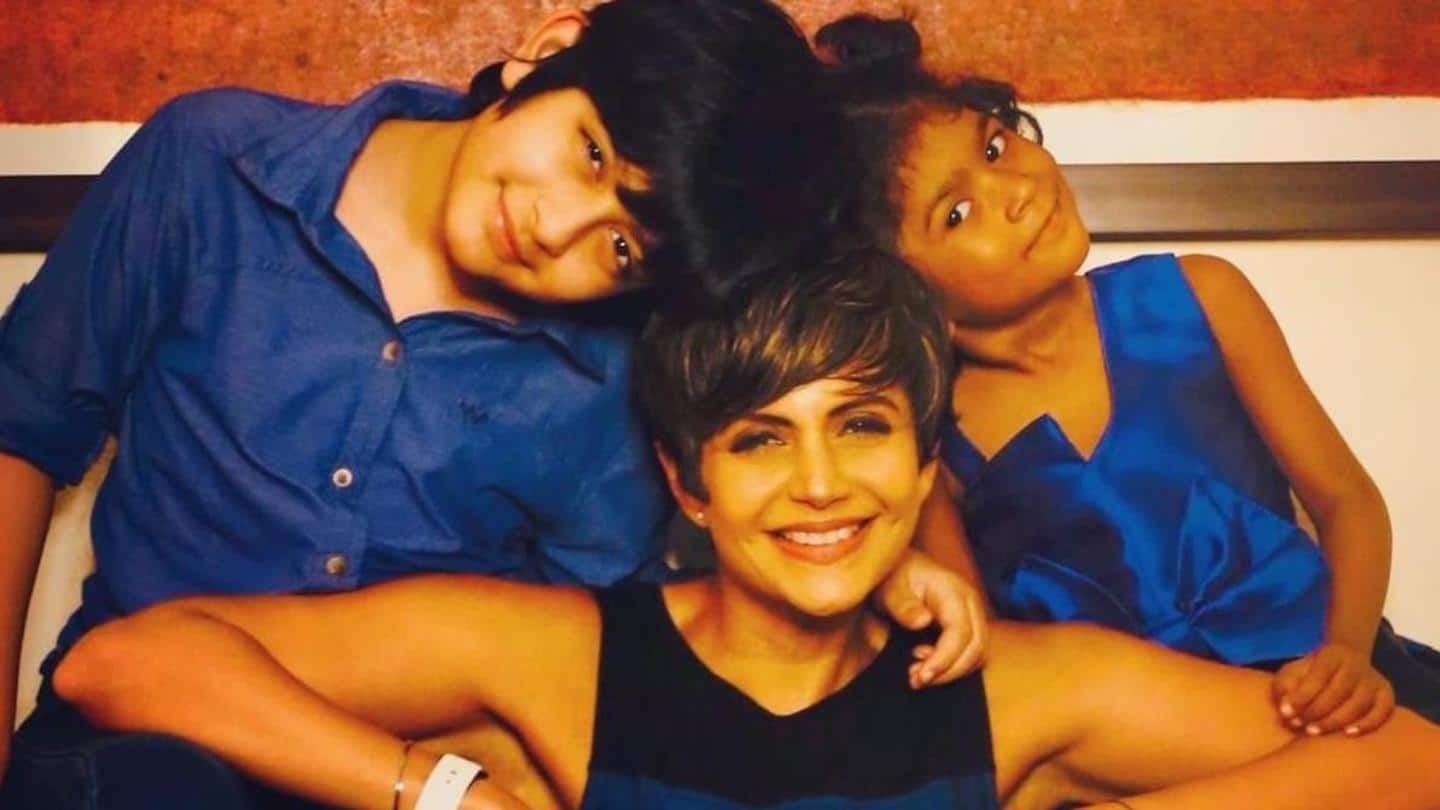 Troll insults Mandira Bedi's adopted daughter, she gives savage reply