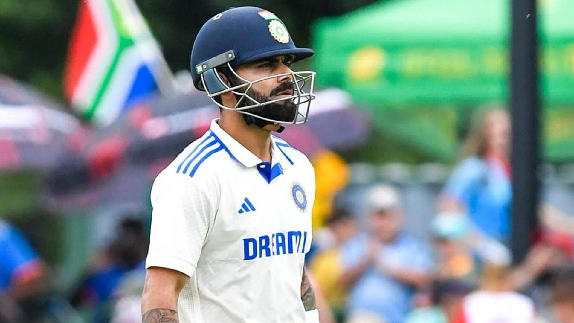 Virat Kohli becomes India's second-highest run-scorer against SA (Tests): Stats