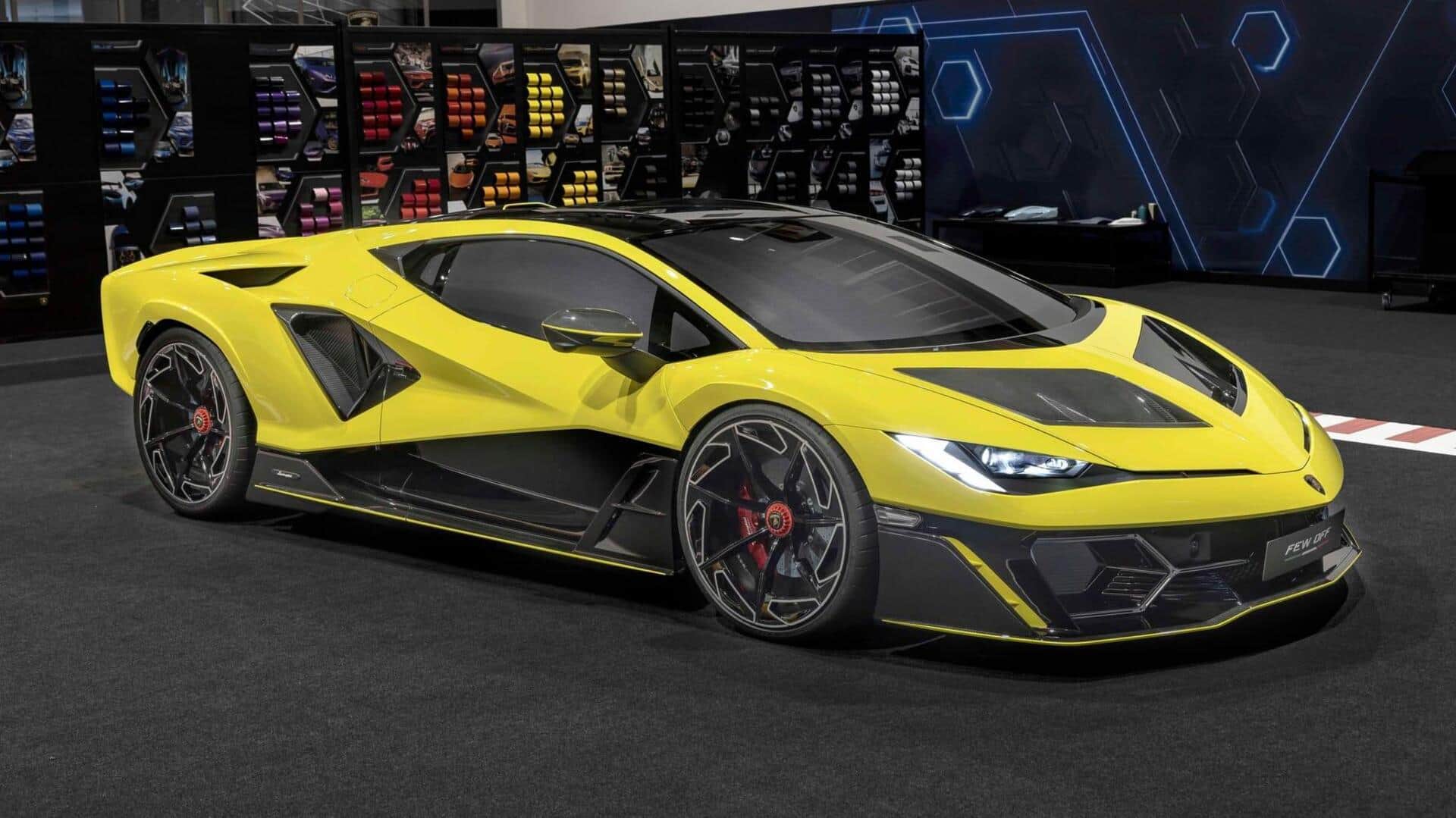 Key facts about Fenomeno, Lamborghini's most powerful road car