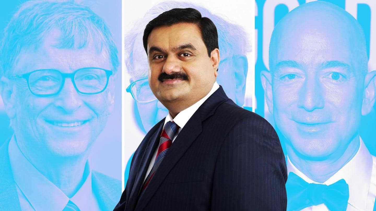 Gautam Adani becomes world's 5th richest person, surpasses Warren Buffett