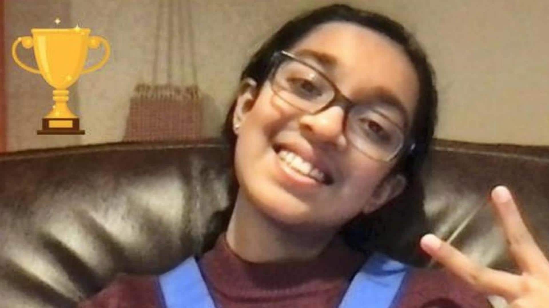 Indian-American teen Natasha Perianayagam named "world's brightest" student once again