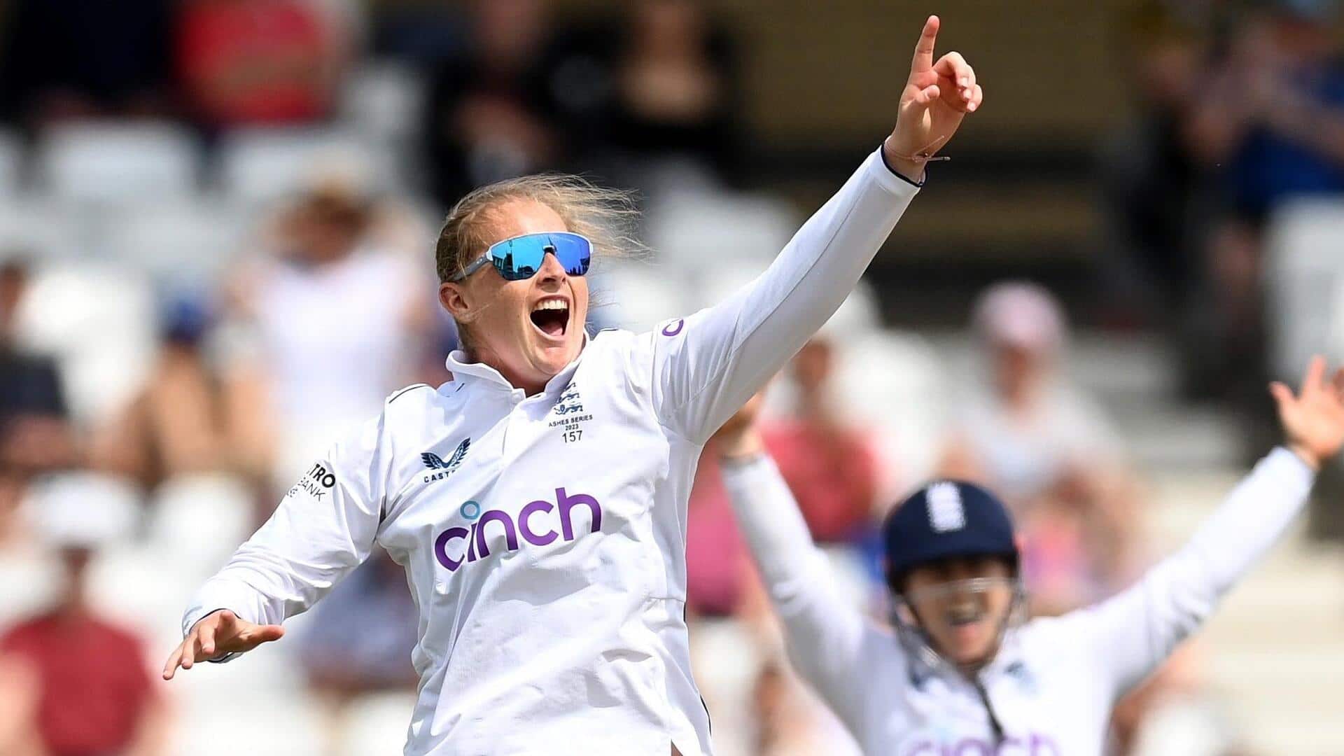 Women's Ashes, Sophie Ecclestone claims a fifer: Key stats
