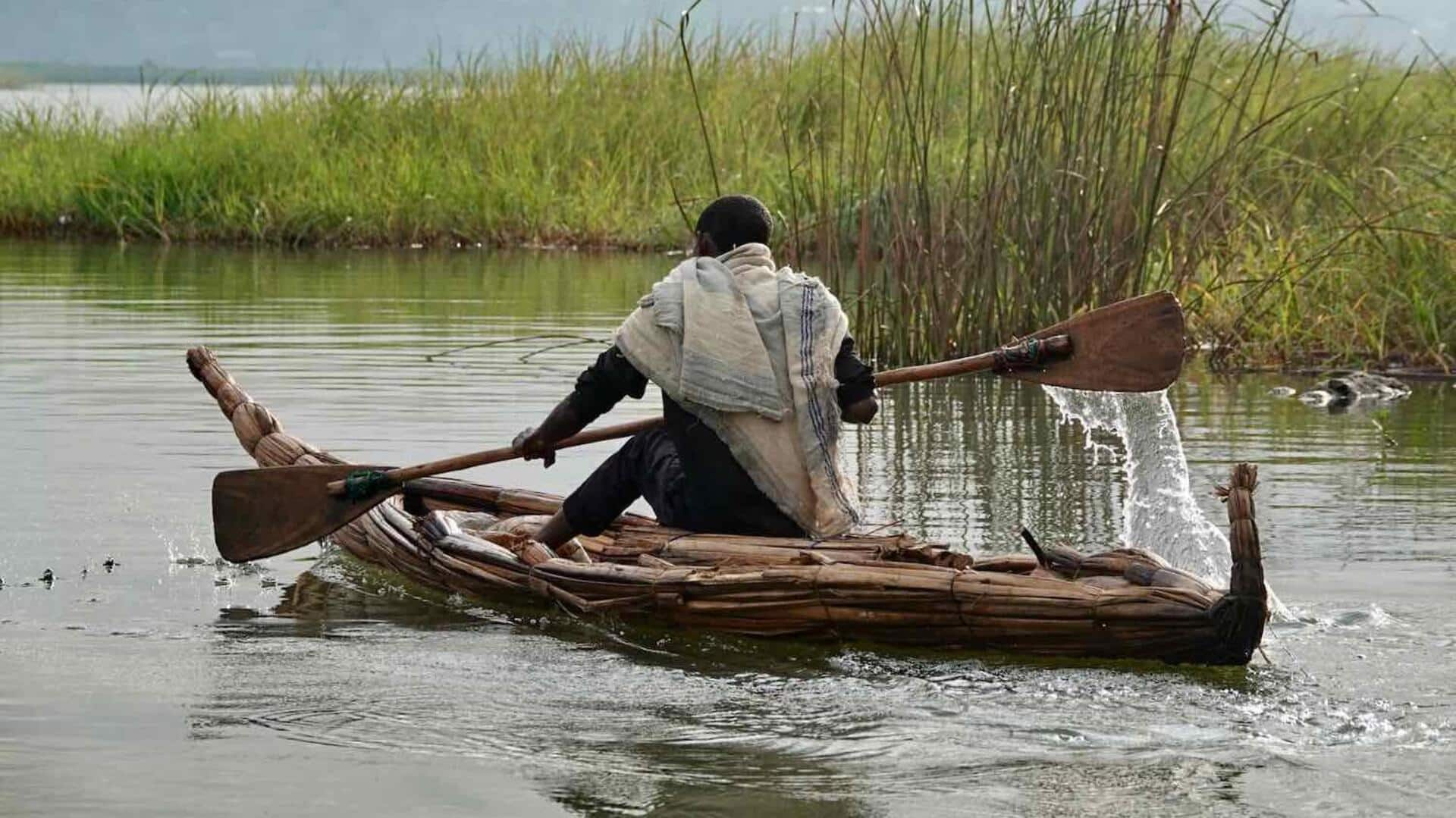 Exploring the papyrus canoes of Ethiopia's Lake Tana