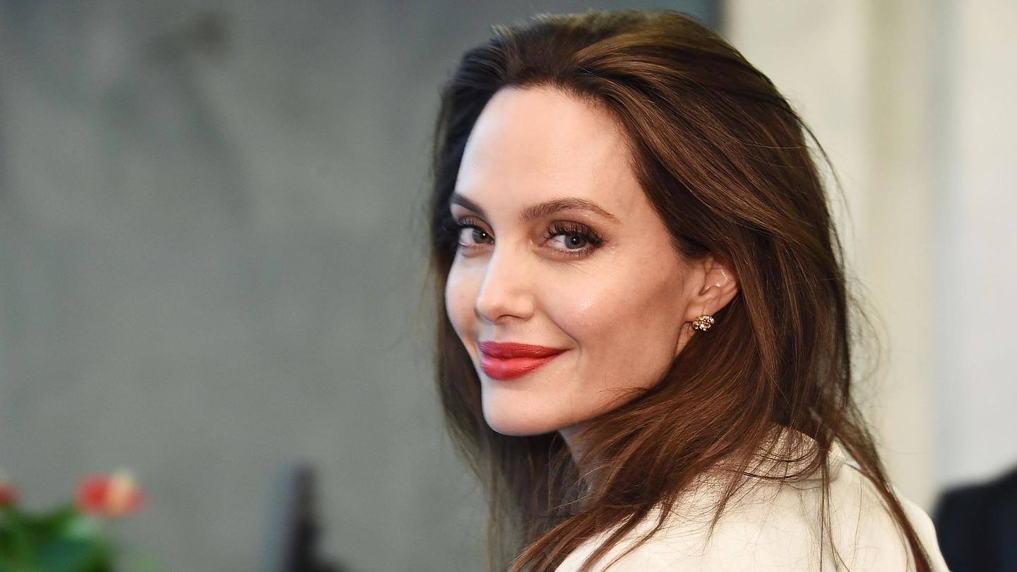 Angelina Jolie plays Thena in the superhero film Angelina Jolie plays Thena in the superhero film