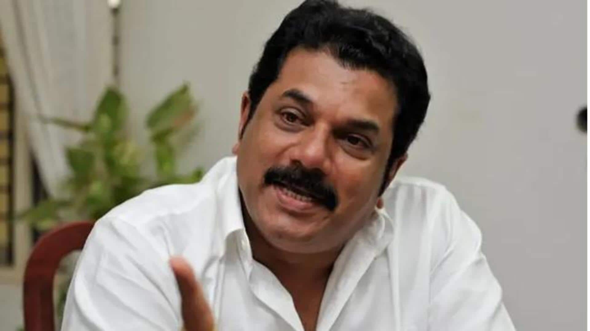 Actor-politician Mukesh grilled for 3hrs after arrest, released on bail