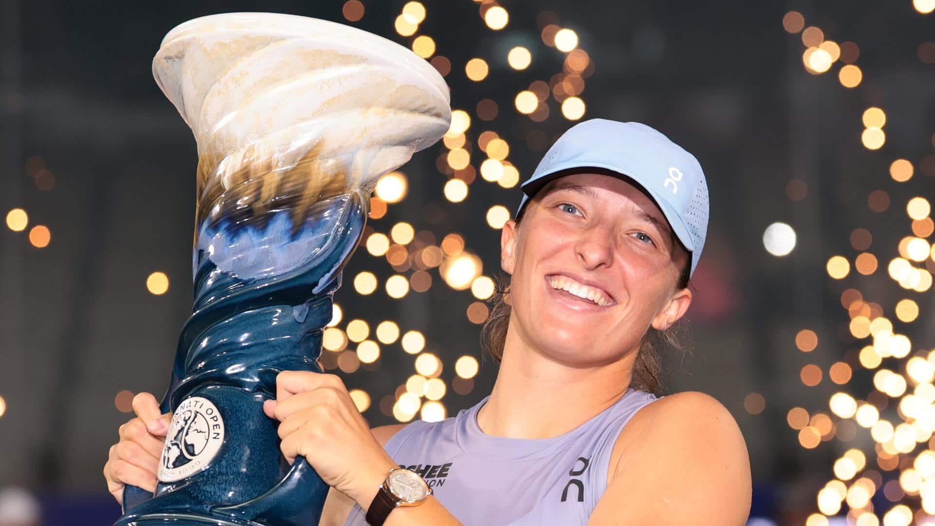 Records made by Iga Swiatek with maiden Cincinnati Open title Records made by Iga Swiatek with maiden Cincinnati Open title
