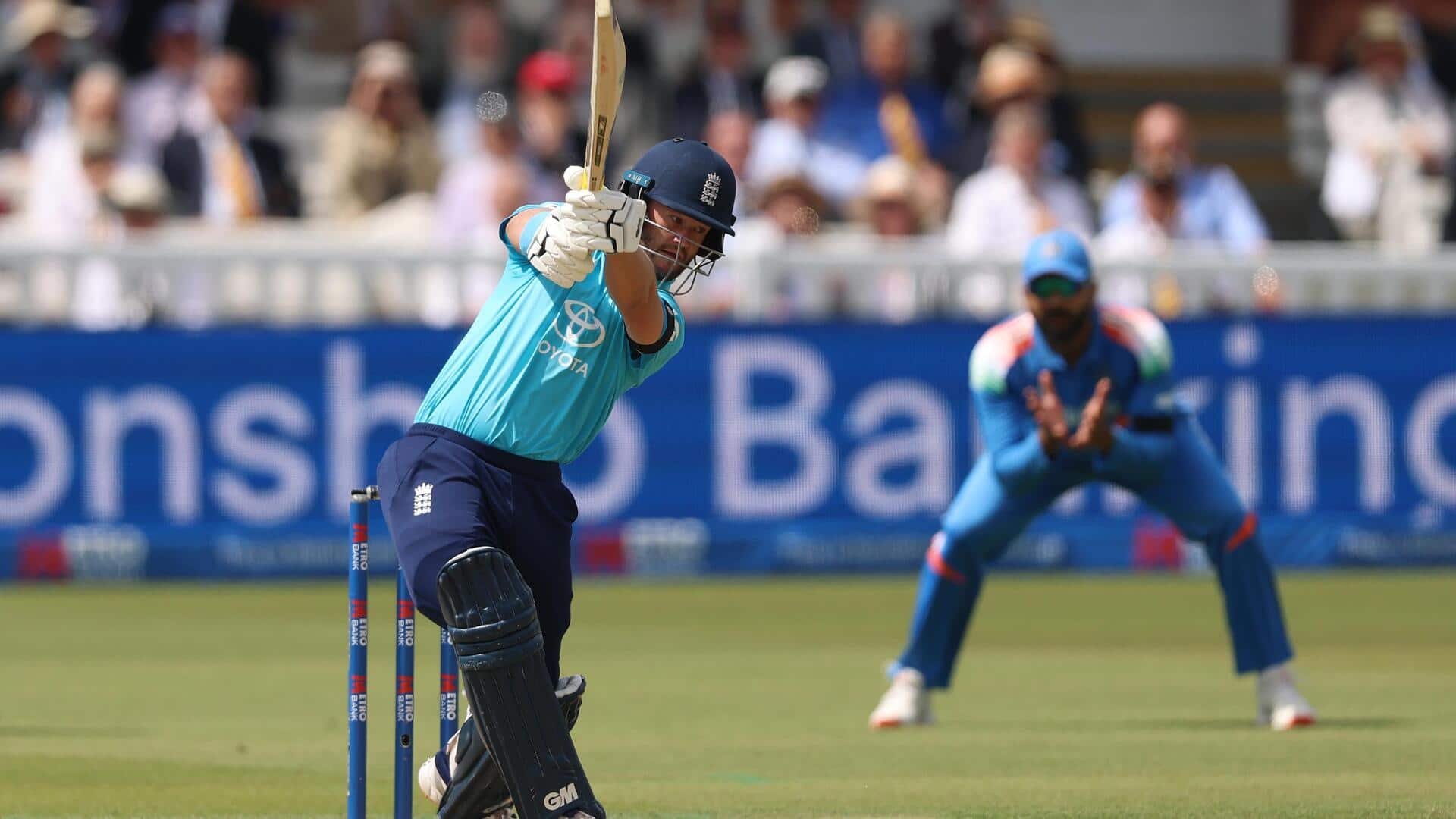 Listing the highest ODI totals at Lord's 