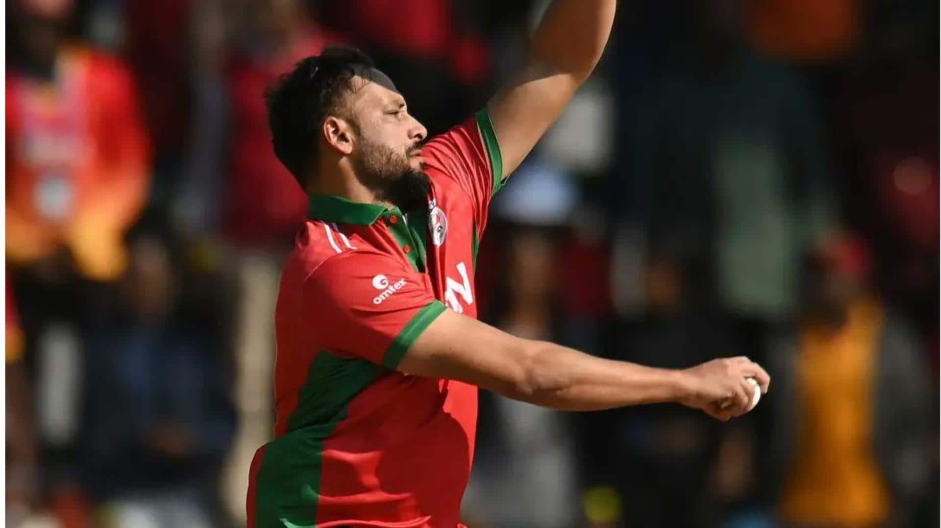 CWC Qualifiers: Oman's Fayyaz Butt records his career-best ODI figures