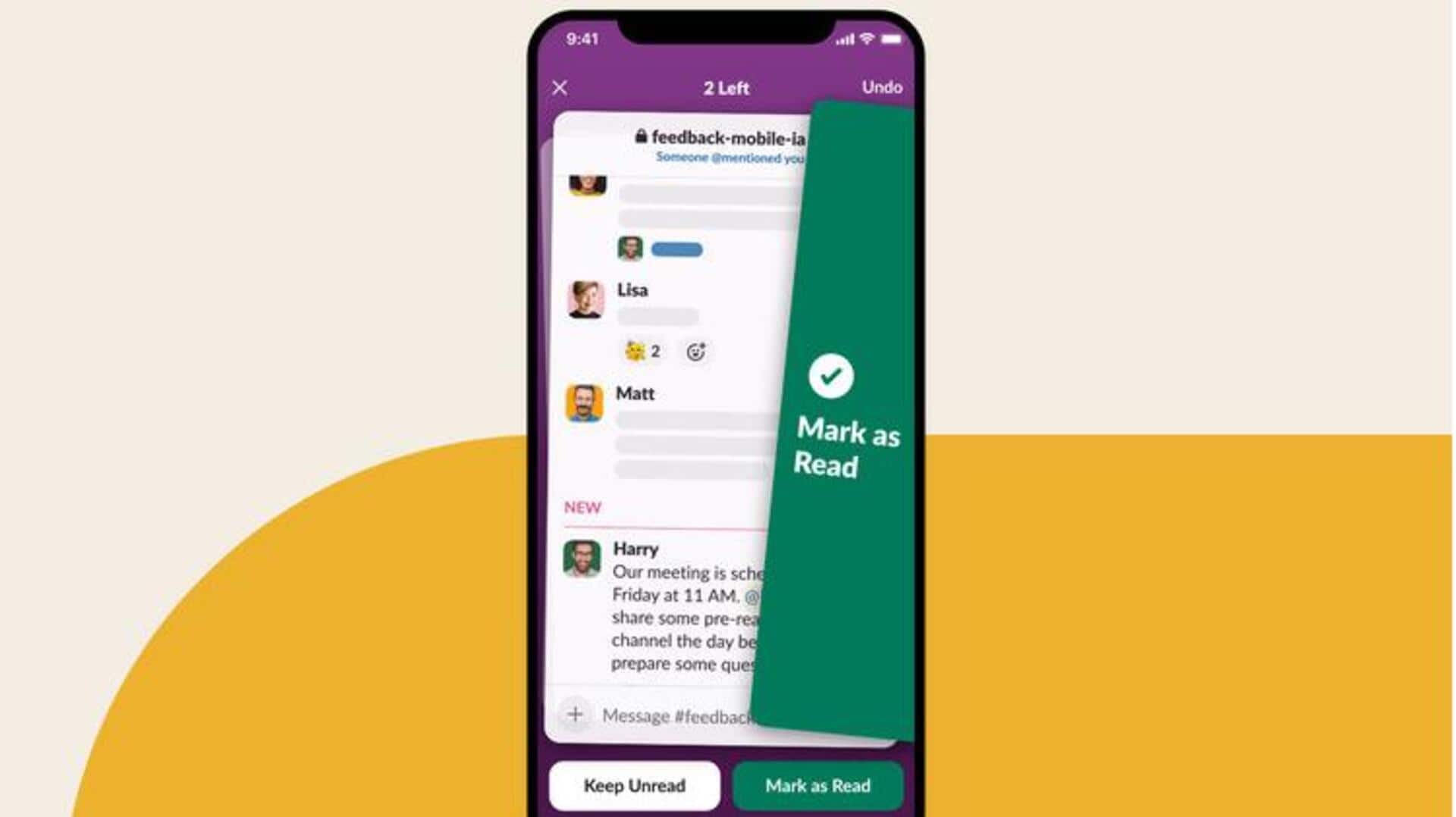 Slack introduces Tinder-inspired left-swipe feature for mobile app