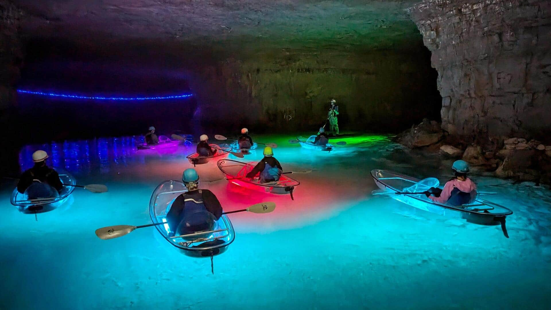 A guide to kayaking through crystal caves