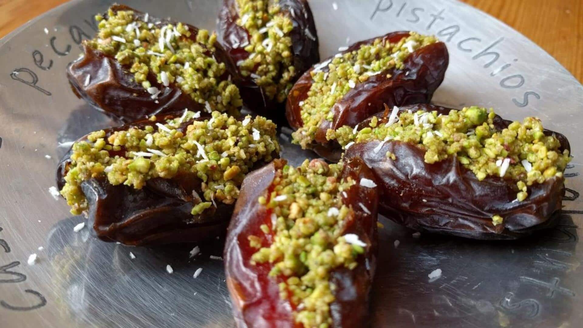 Pistachios and dates: The perfect pair for a healthy snack Pistachios and dates: The perfect pair for a healthy snack