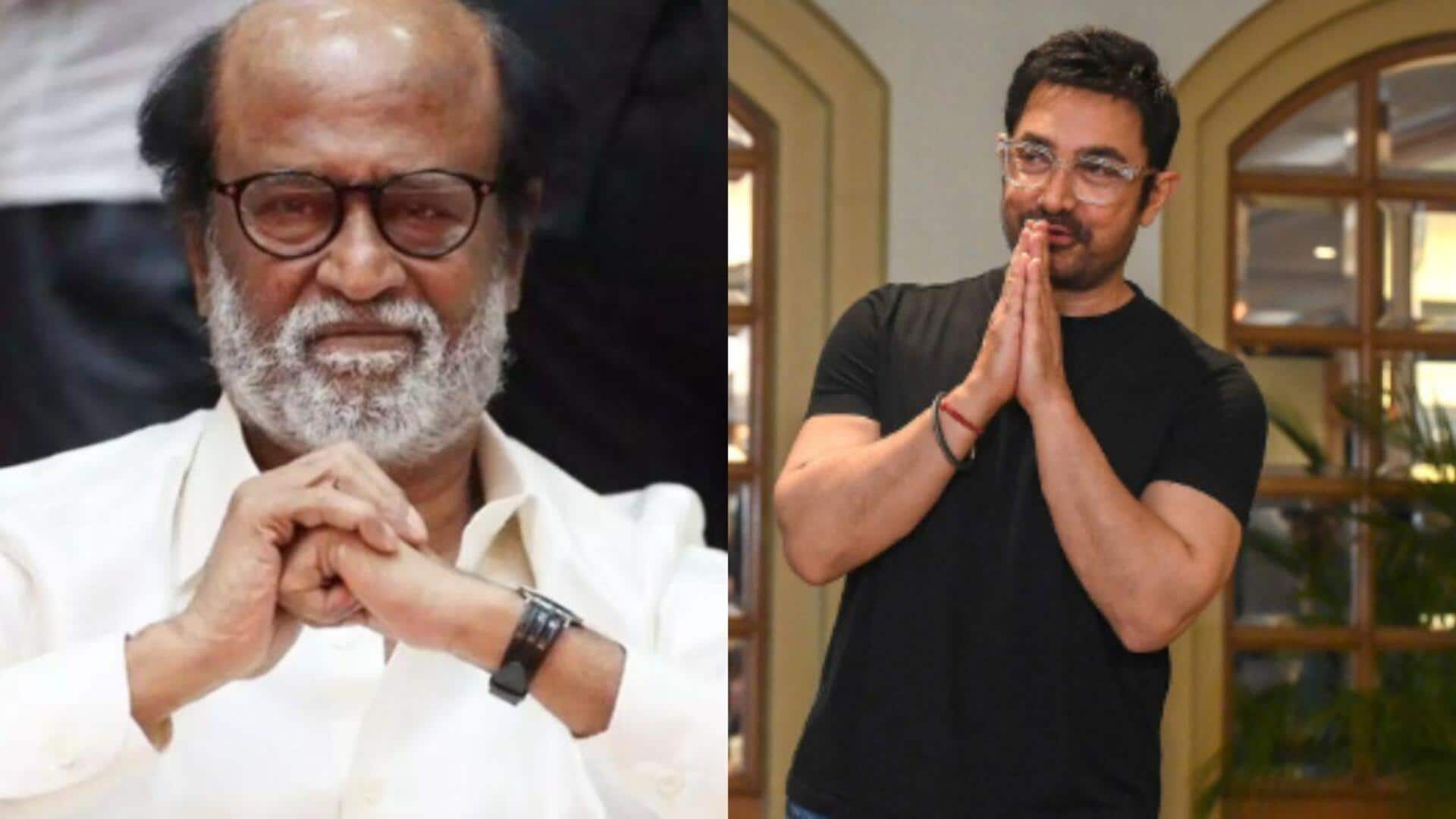 Aamir Khan confirms cameo in Rajnikanth's 'Coolie' Aamir Khan confirms cameo in Rajnikanth's 'Coolie'