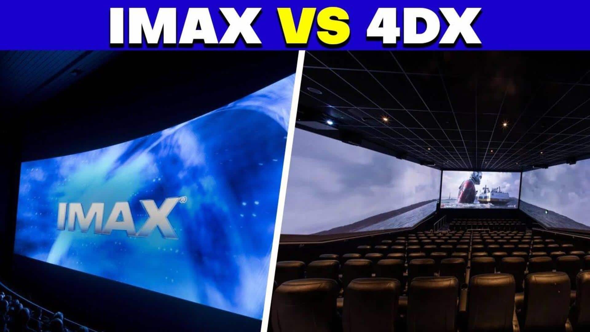 IMAX, ScreenX, 4DX, or Infinity Vision: Which one is better?