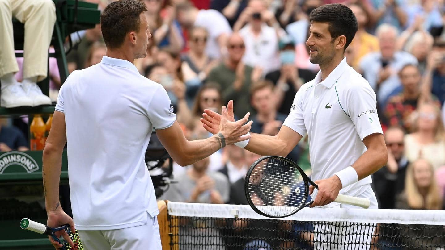 Paris Masters, Novak Djokovic vs Marton Fucsovics: Key stats