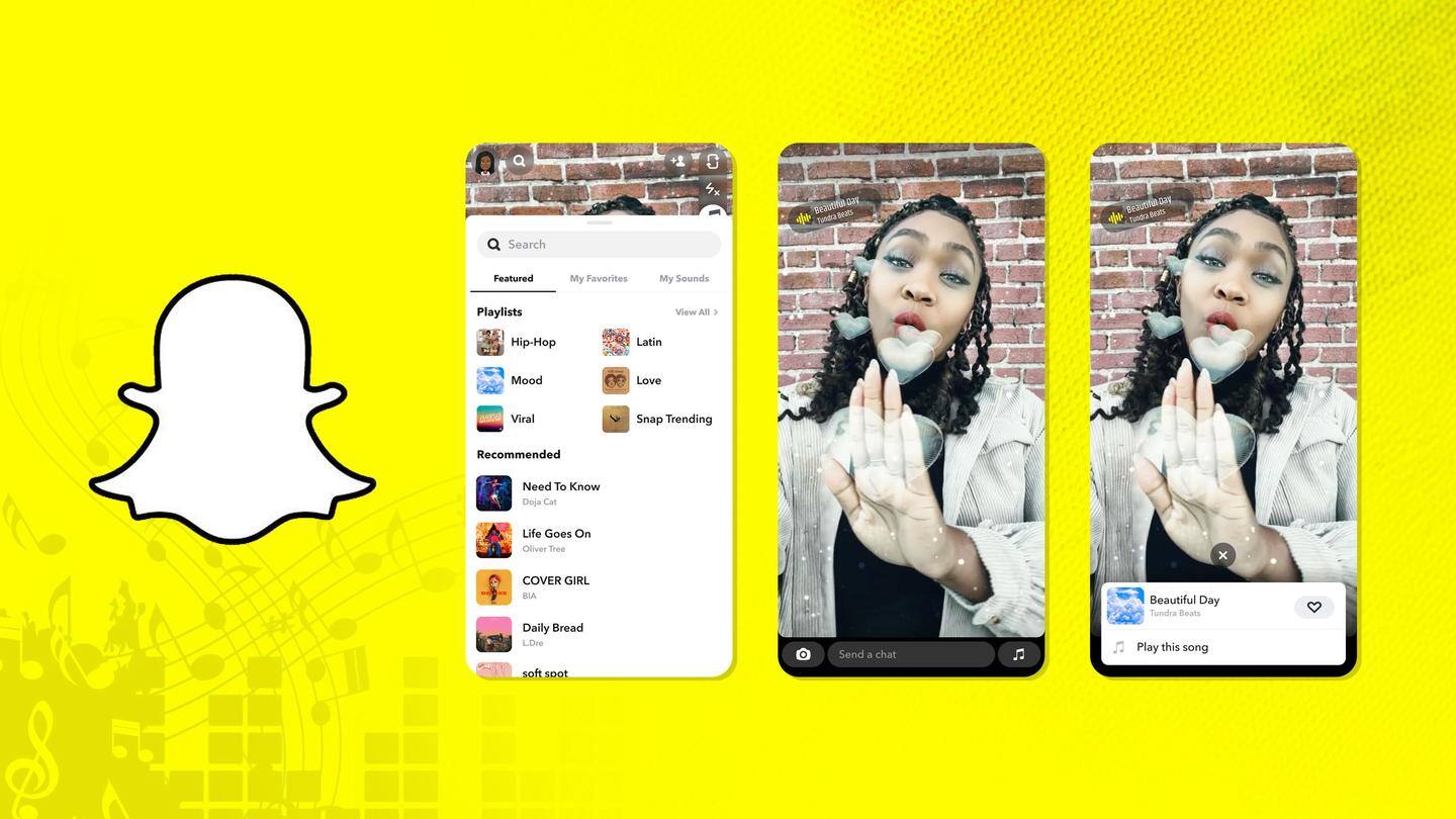 Snap inks deal with Sony Music, launches AR Music Lenses