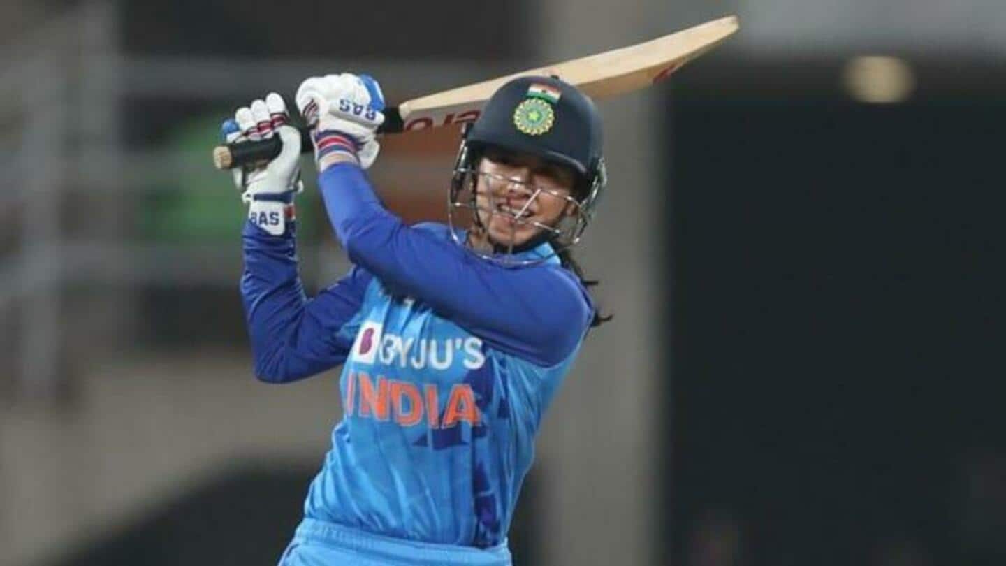 Smriti Mandhana nominated for ICC Women's Cricketer of the Year