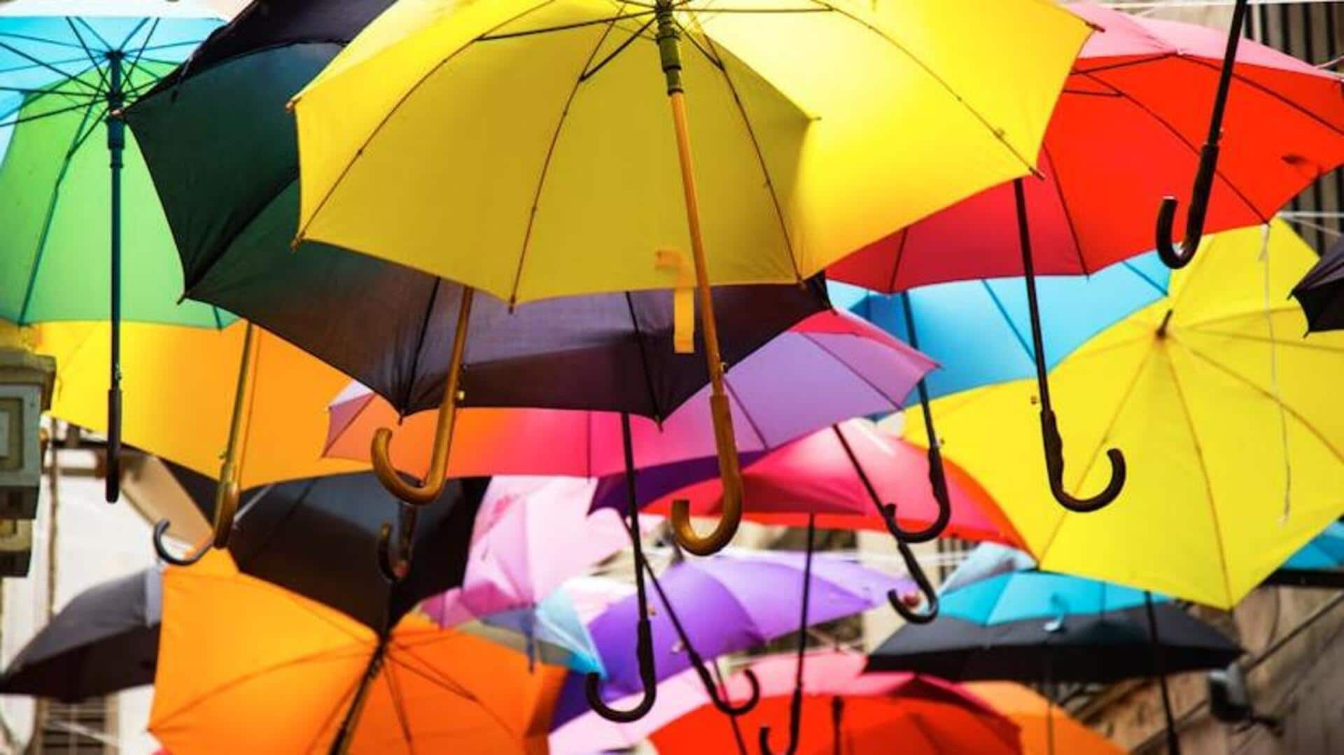 Elevate rainy days with stylish umbrellas