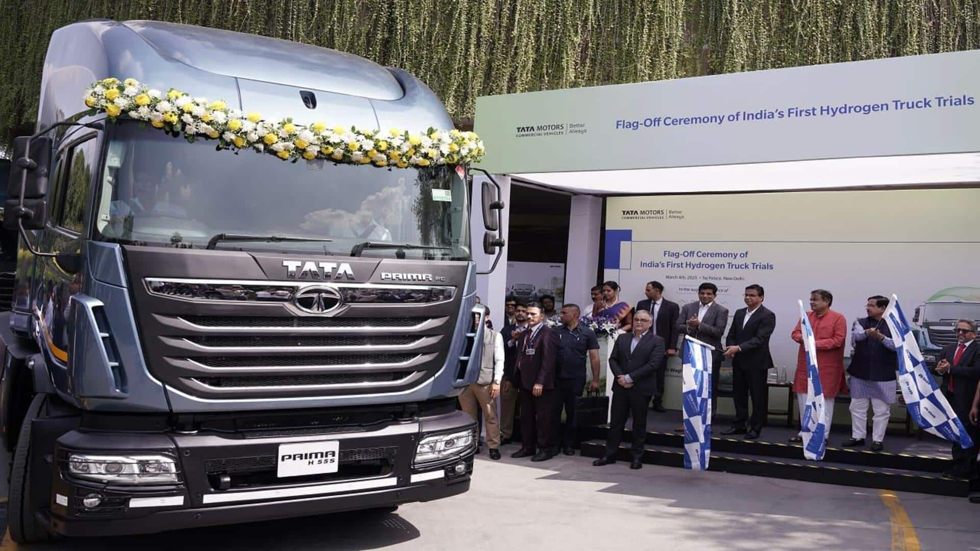 India Trials Hydrogen-Powered Trucks on Major Freight Routes