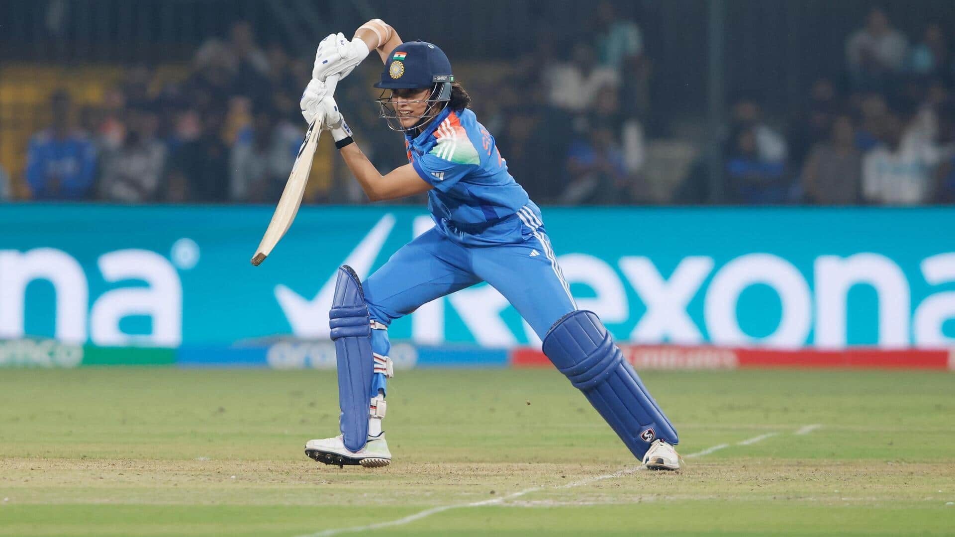Smriti Mandhana slams her 9th WODI fifty against England: Stats Smriti Mandhana slams her 9th WODI fifty against England: Stats