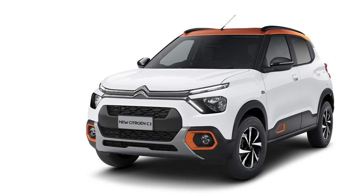 Prior to launch, Citroen C3's bookings start at select dealerships