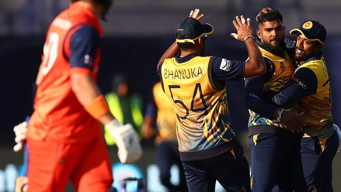 T20 World Cup: SL beat Netherlands, qualify for Super 12