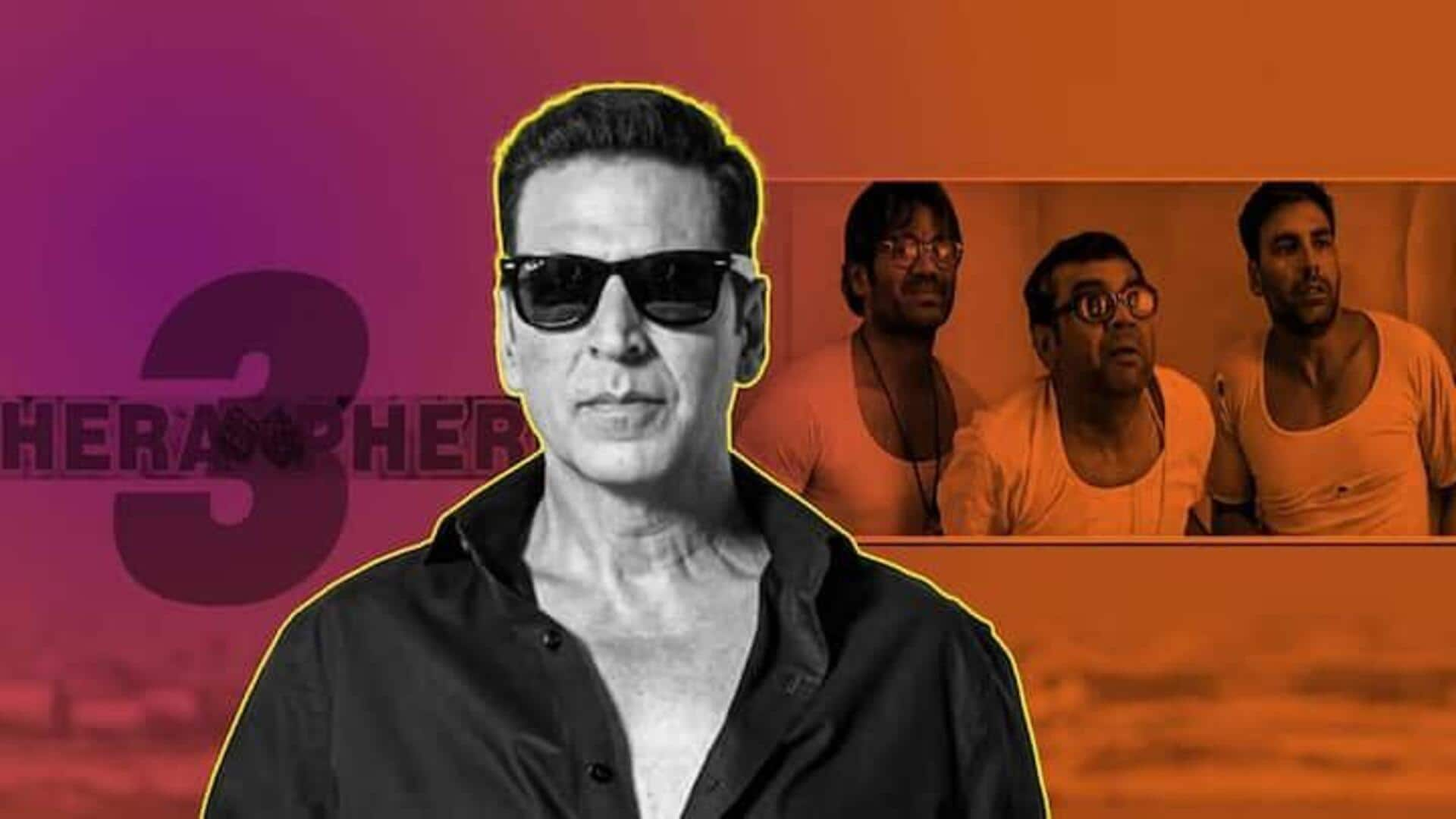 'Hera Pheri 3' will begin filming this year, confirms Akshay