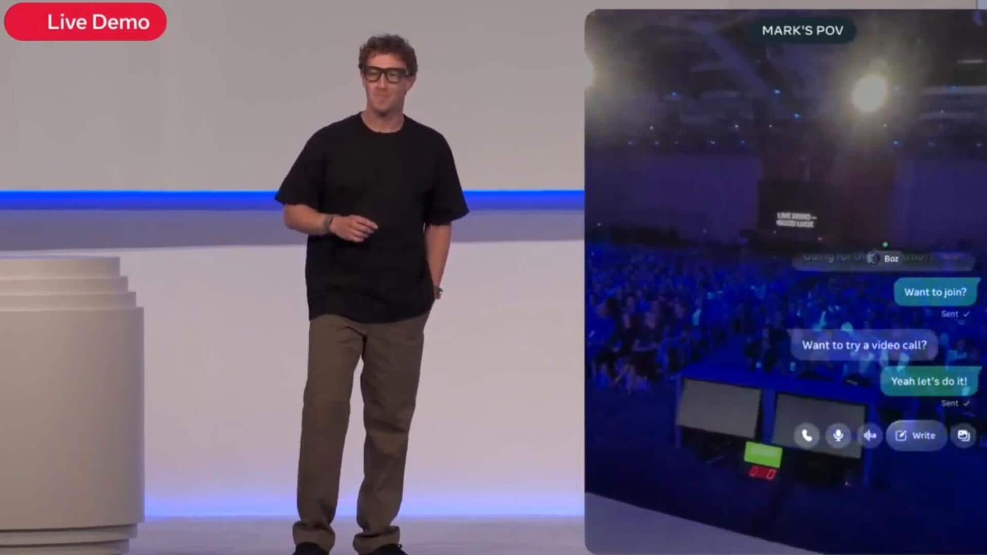 Zuckerberg faces multiple demo failures at Meta Ray-Bans launch event