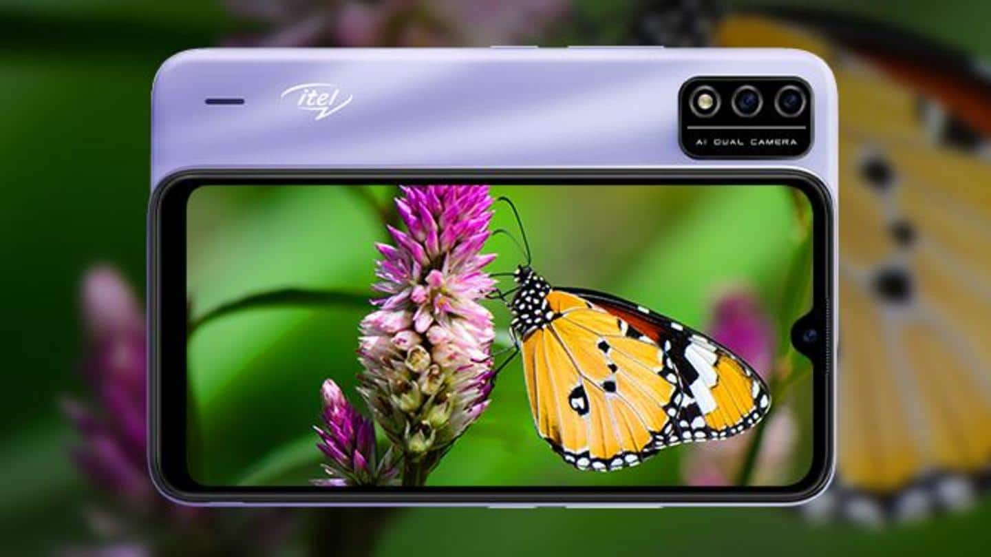 Itel A48, with an HD+ display, launched at Rs. 6,400