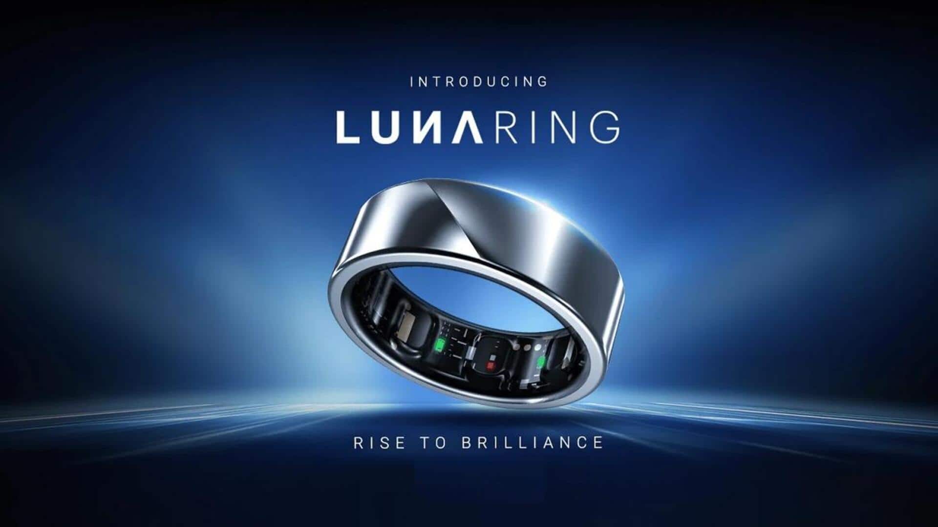 Noise Luna Ring now available in India at Rs. 15,000
